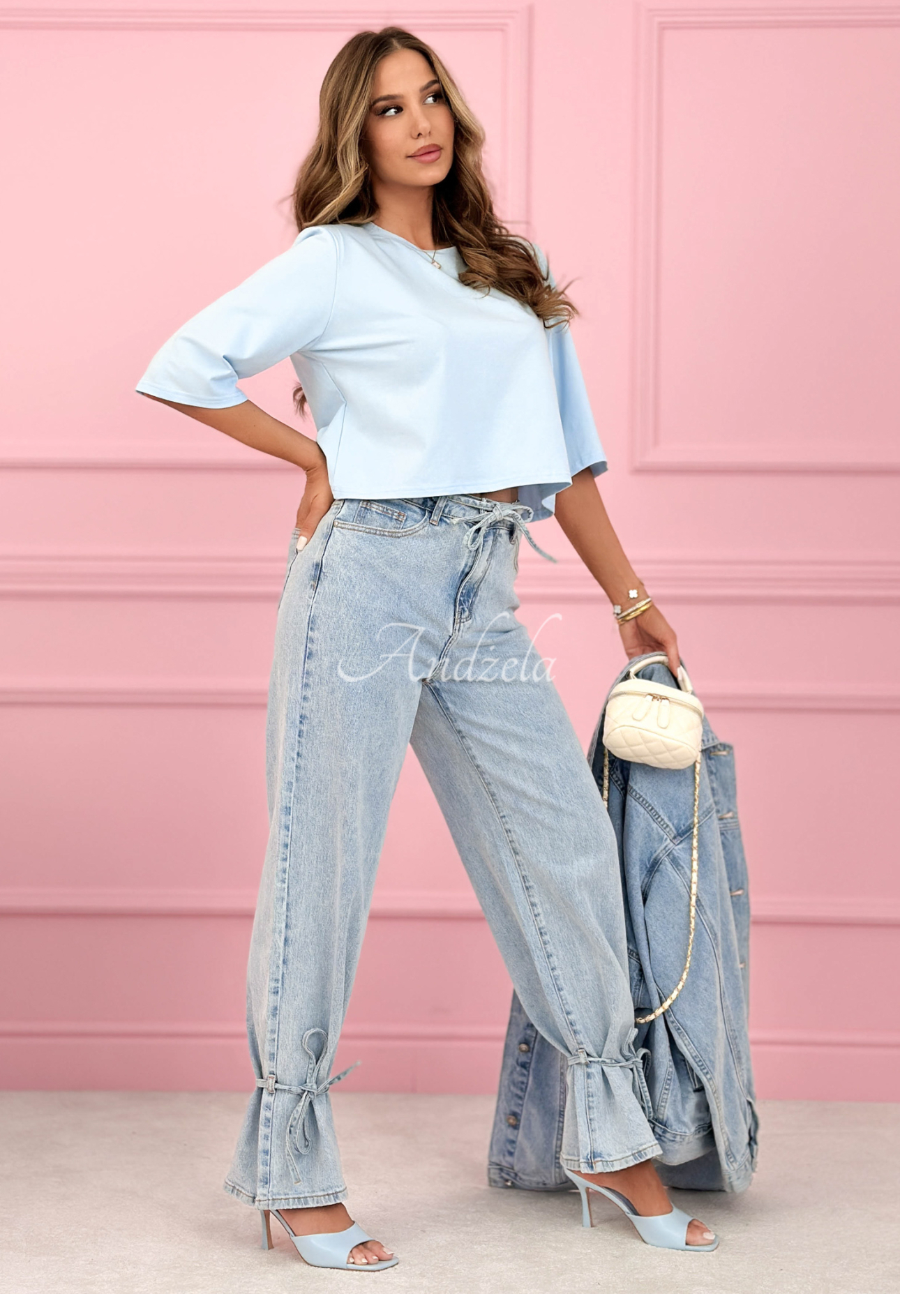 Tricou scurt din bumbac Springtime Babe