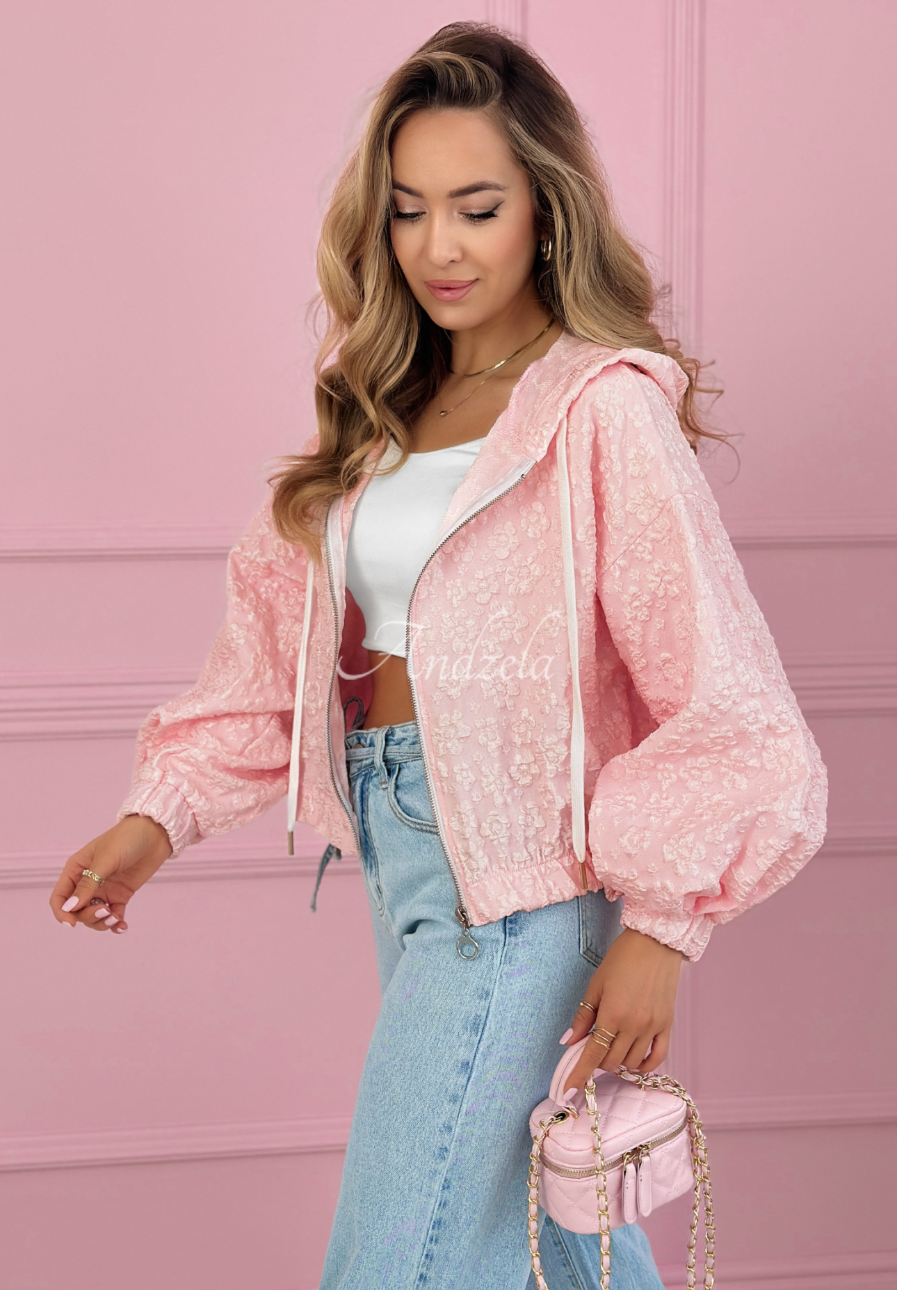 Bluză jacard Madelyn