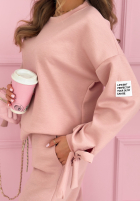 Compleu de trening Peyton de culoarea vaniliei