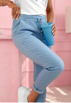 din material textil Pantaloni Archie bej