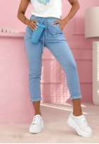 din material textil Pantaloni Archie bej