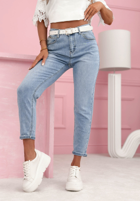 Blugi skinny cu curea Elena