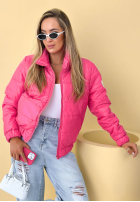 Pikowana Geacă ze stójką Soft Morning roz