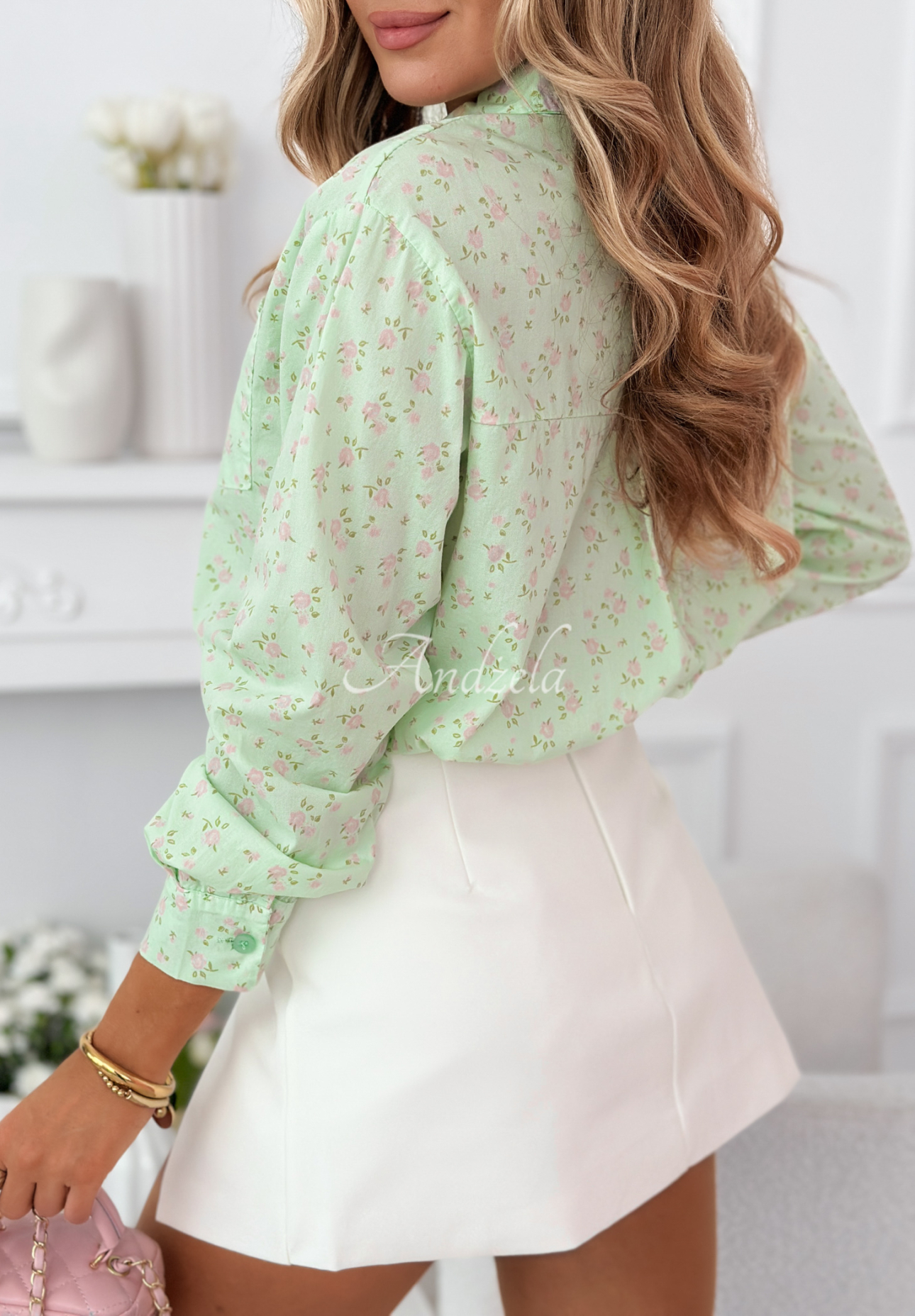 Fustă-pantalon elegantă mini Clarice