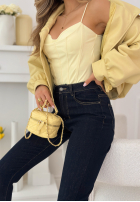 Pantaloni din denim Sounds Familiar bluemarin