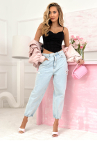 Gorsetowy Top  z dekoltem Mabel galbene