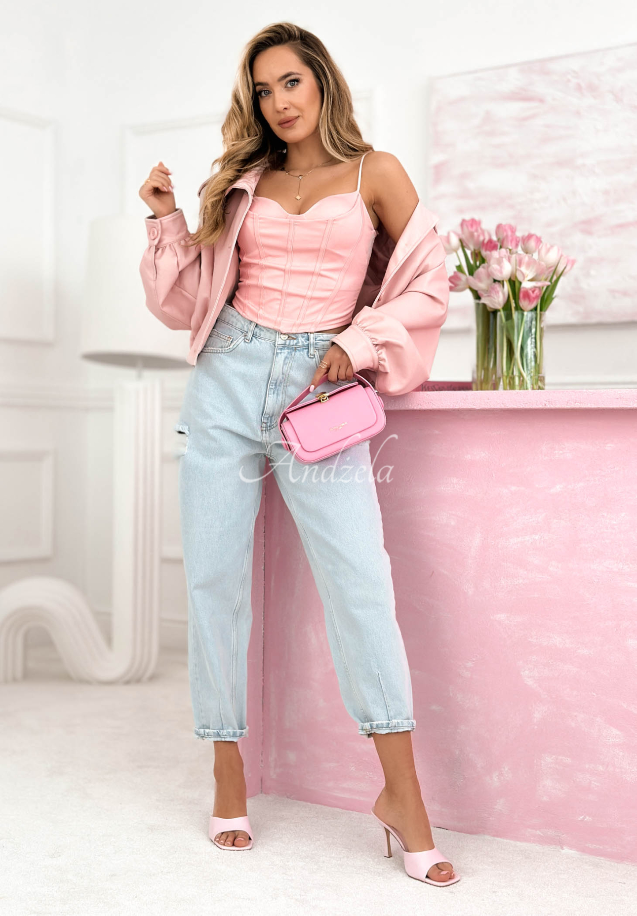 Top                         tip corset cu decolteu Mabel