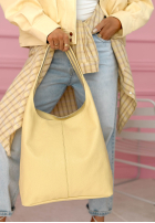 Skórzana Geantă Justice galben