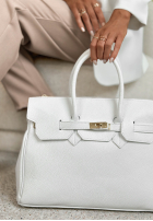 Zamszowa Geantă Katerina ciocolatie