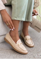 zamszowe mokasyny Spirit Rebirth bej