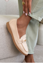 zamszowe mokasyny Spirit Rebirth bej