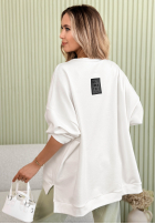 Hanorac oversize Active Queens ecru