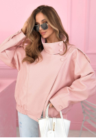 Skórzana Geacă bomberka Messy galben