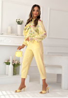 din material textil Pantaloni Laura negre