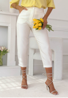 din material textil Pantaloni Laura negre