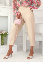 din material textil Pantaloni Laura negre