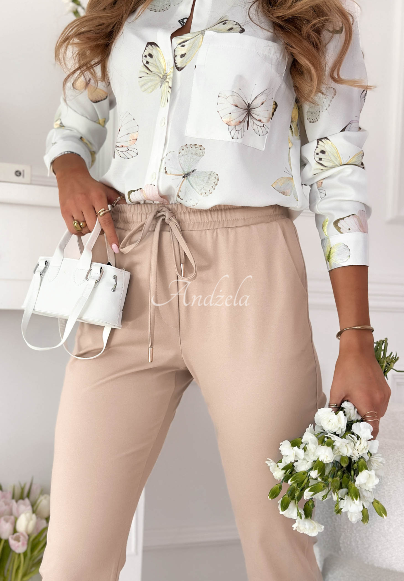 Pantaloni din viscoză Do You Remember