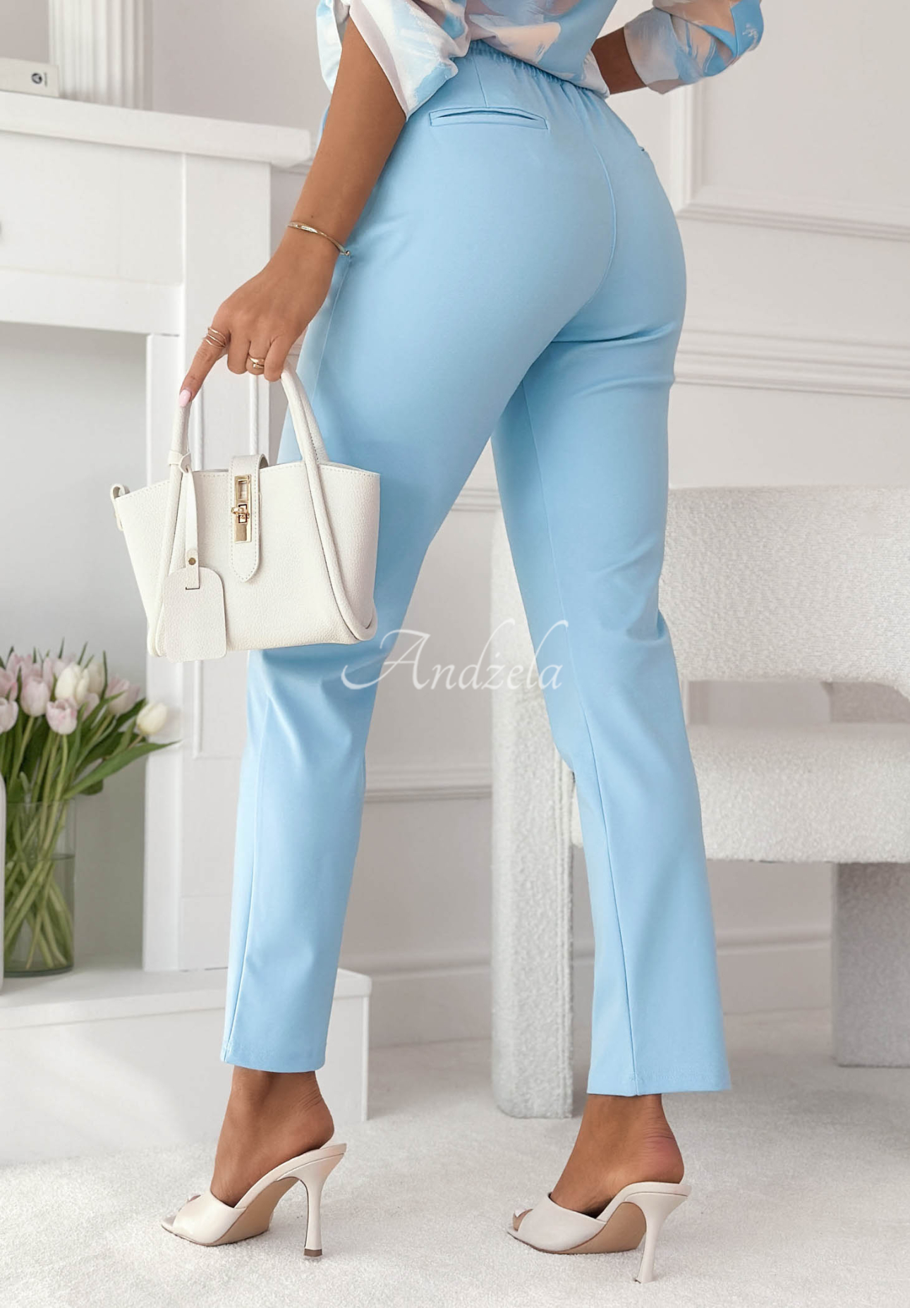 Pantaloni din viscoză Do You Remember