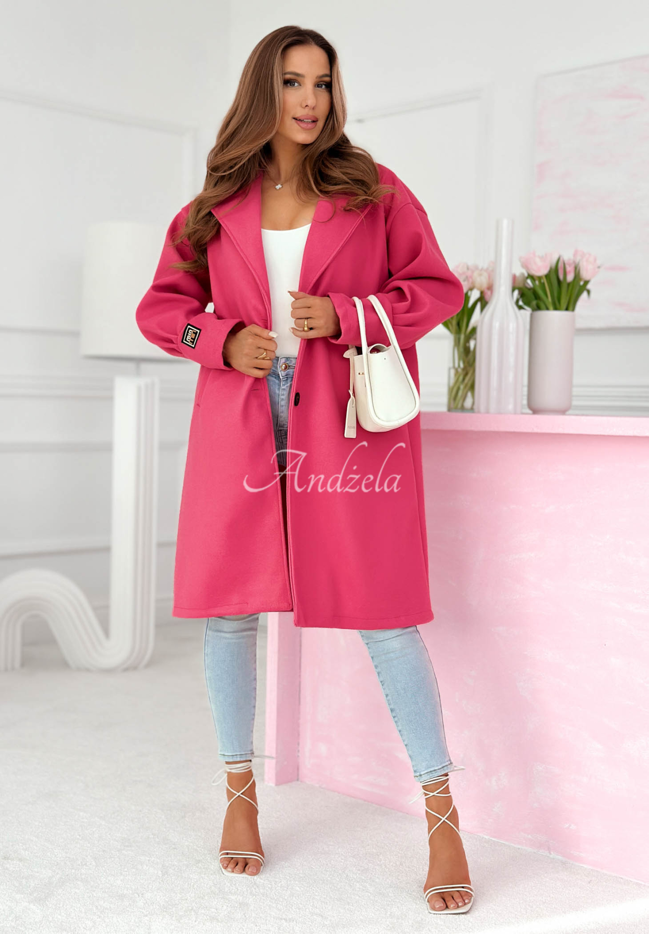 Pardesiu lung cu guler Janette