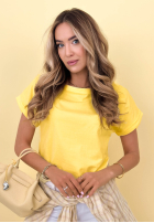 Tricou Solenne galbene