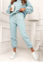 Compleu de trening Fits Me Perfectly albastru azuriu