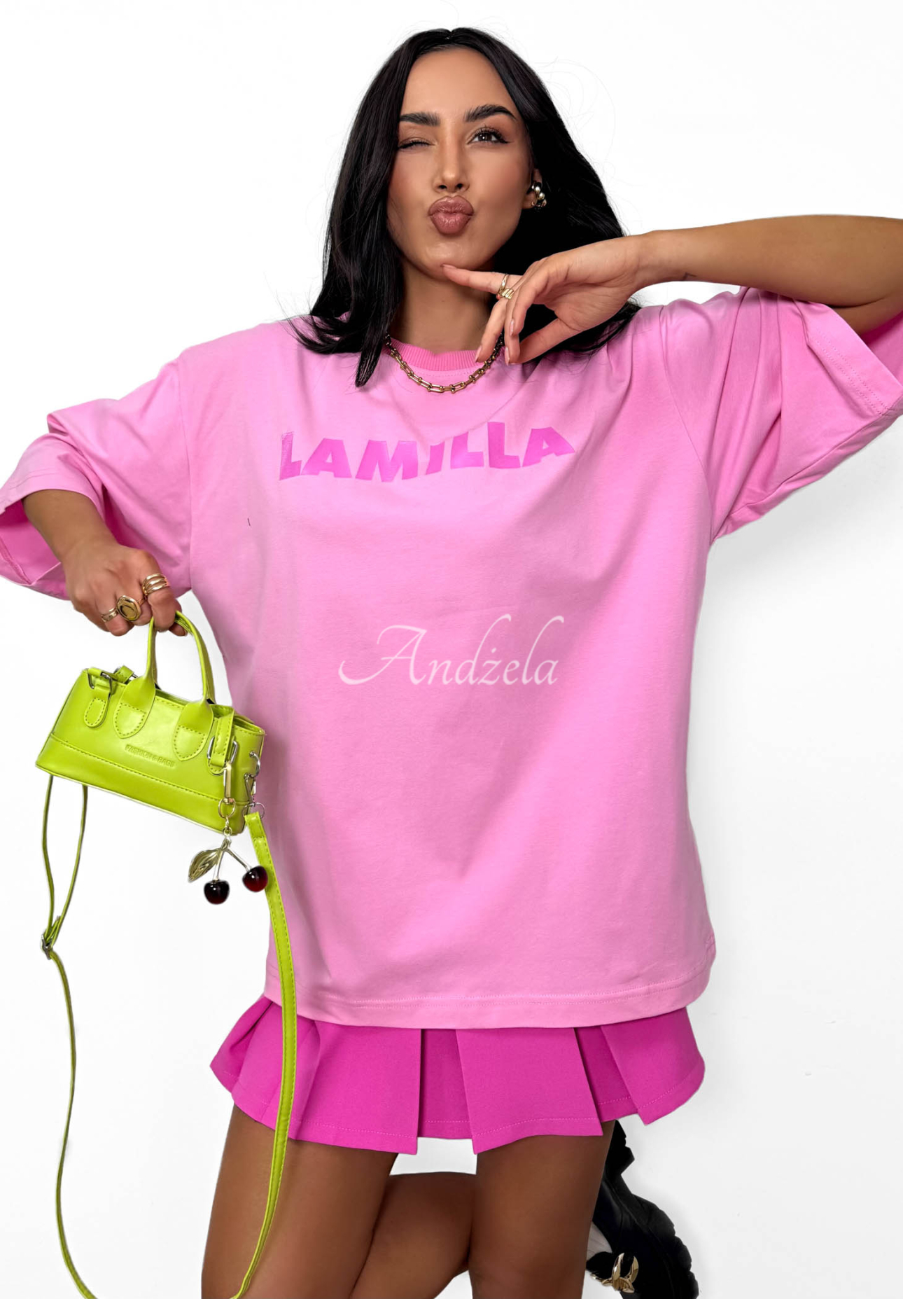 Tricou oversize din viscoză La Milla Sophia
