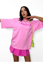 Tricou oversize La Milla Sophia roz