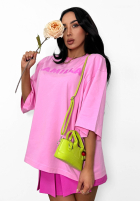 Tricou oversize La Milla Sophia roz