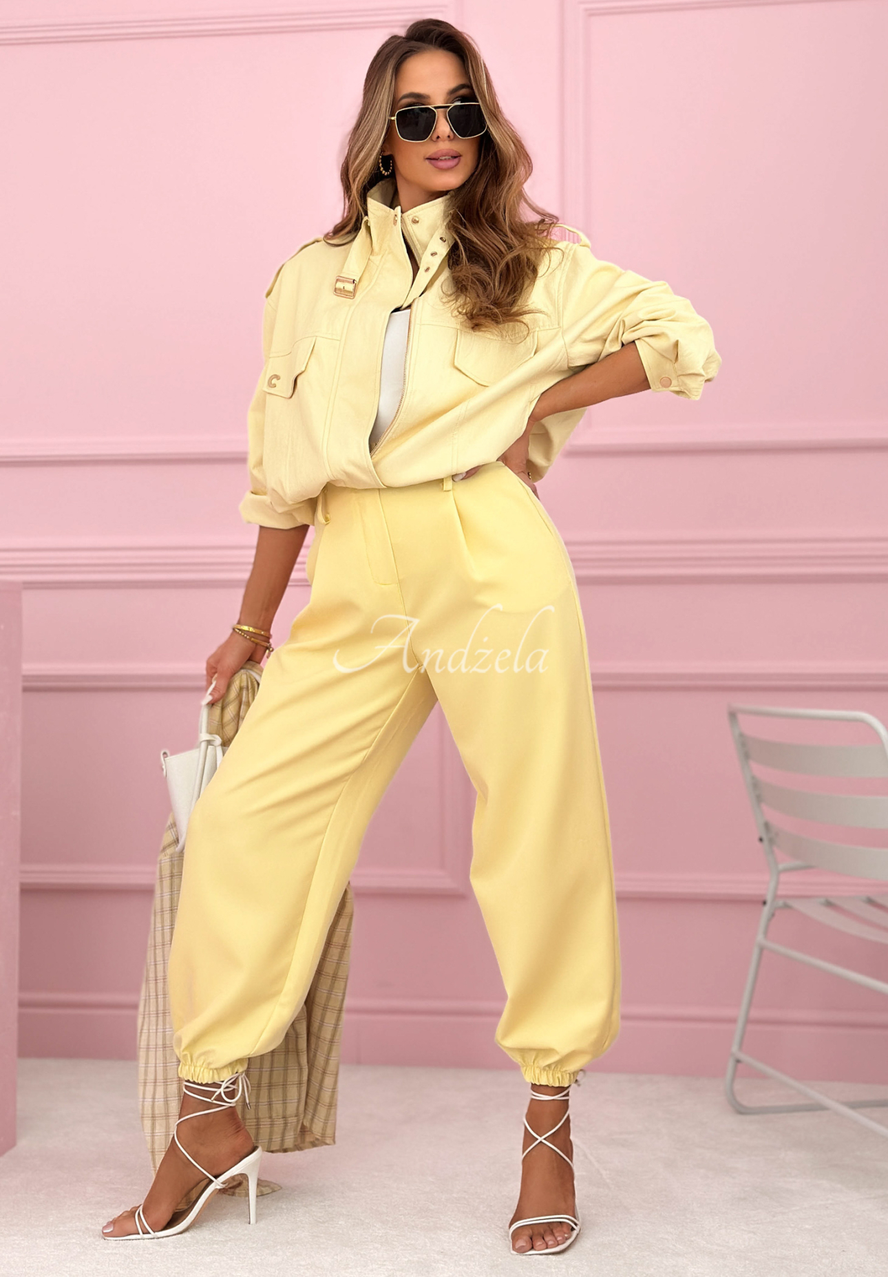 Pantaloni cu manșete If You Want