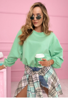 Hanorac ze ściągaczem masełko Lorraine galben