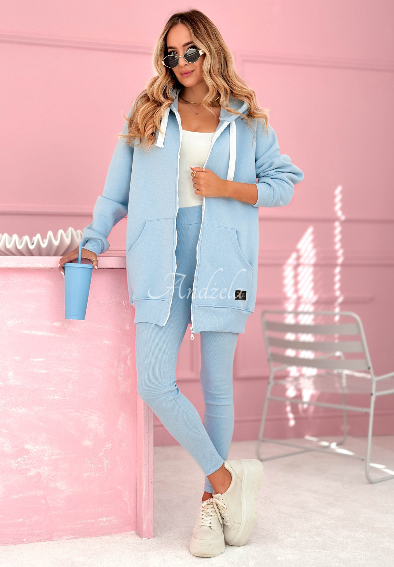 Colanți Siempre cu striații