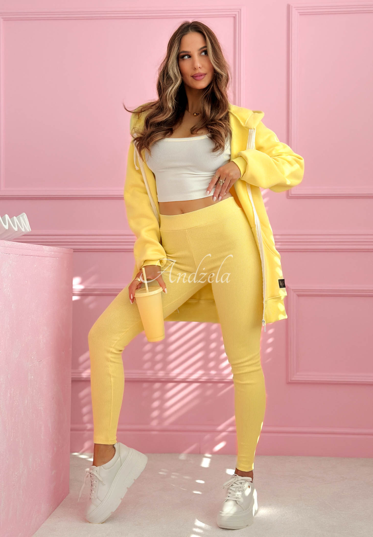 Colanți Siempre cu striații