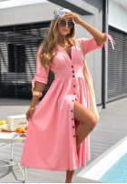 Rochie maxi Watching The Sunrise bej