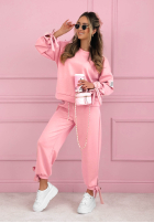 Compleu de trening Peyton de culoarea vaniliei