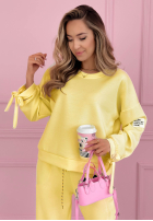 Compleu de trening Peyton de culoarea vaniliei