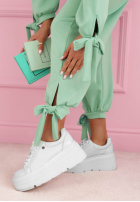 Wiskozowy Compleu de trening masełko Peyton de culoarea fisticului