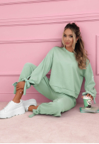 Wiskozowy Compleu de trening masełko Peyton de culoarea fisticului