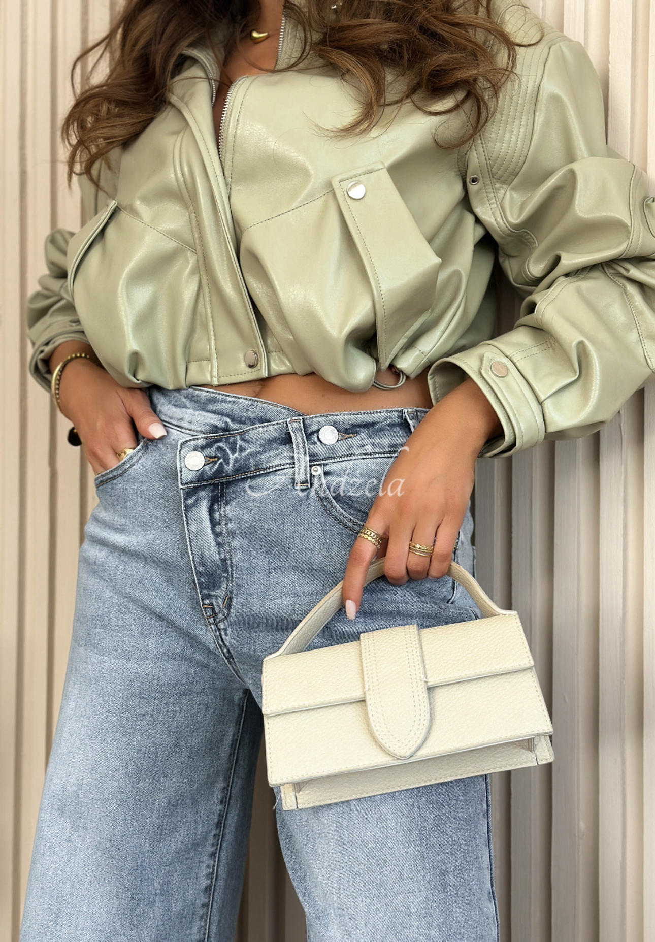 Blugi wide leg Mayla