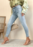 Pantaloni din denim skinny To Get Started jasnoszare
