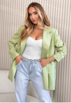 Sacou z wiązaniem She Believed It negru