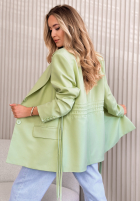 Sacou z wiązaniem She Believed It negru