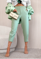 Pantaloni eleganți tip țigaretă din viscoză Laura