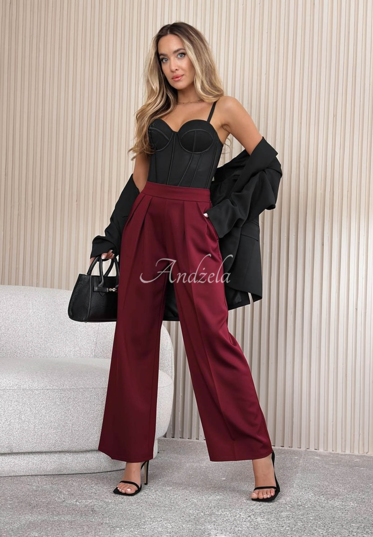 Pantaloni eleganți wide leg After You Left