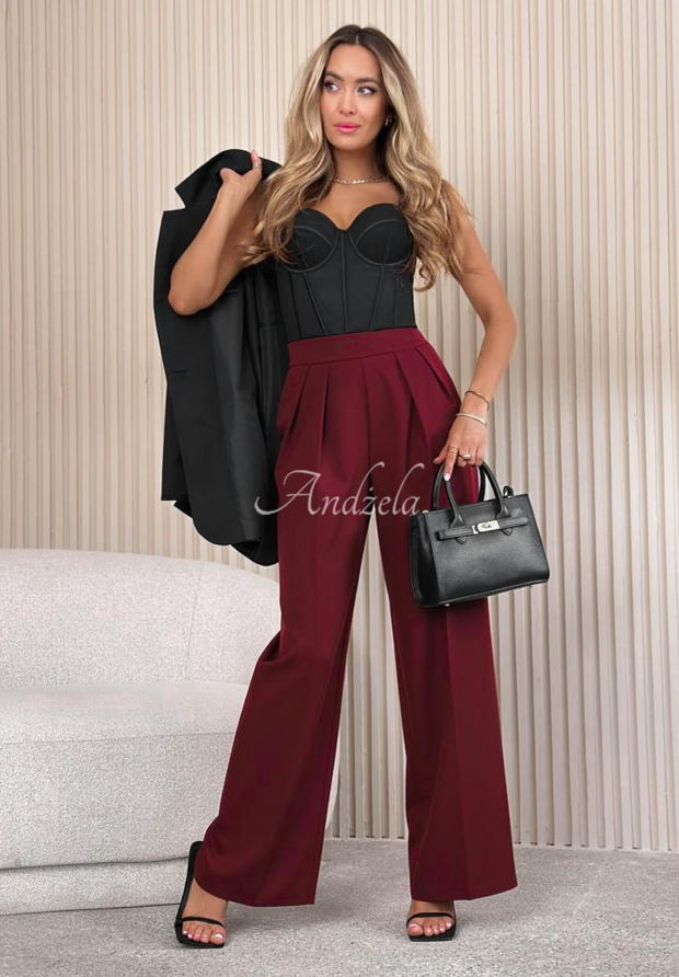 Pantaloni eleganți wide leg After You Left