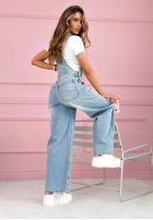 Lungi din denim ogrodniczki Better Days albastre