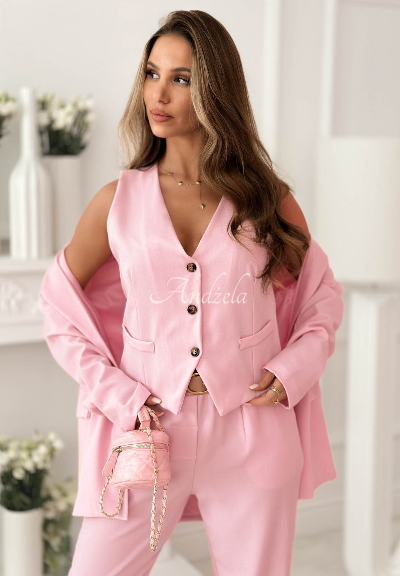 Vestă elegantă scurtă Cordelia