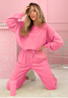 Compleu de trening Hanorac i Pantaloni Denise galben banană