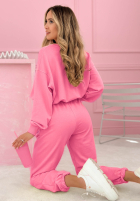 Compleu de trening Hanorac i Pantaloni Denise galben banană