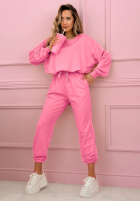 Compleu de trening Hanorac i Pantaloni Denise galben banană