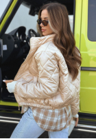 Scurtă pikowana Geacă Mirella negru